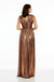 Jaclyn Dress - Bronze