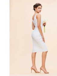 Jessa Dress - White Multi