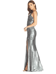 Jordan Gown - Gunmetal