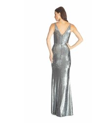 Jordan Gown - Gunmetal