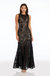 Laurel Dress - Black-Nude