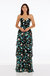 Layana Dress - Turquoise Multi