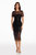 Lia 3D Beaded Dress - Black
