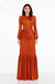 Lucille Dress - Burnt Orange