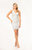 Maddie 3D floral Dress - White