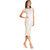 Marcella Dress - Off White/Nude