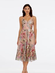 Maren Dress - Blush Multi - Blush Multi