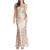 Marie Gown - Gold/Nude