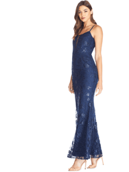 Marie Gown - Navy