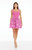 Melanie Dress - Bright Fuchsia Multi