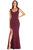 Monroe Gown - Burgundy