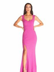 Monroe Gown - Hibiscus
