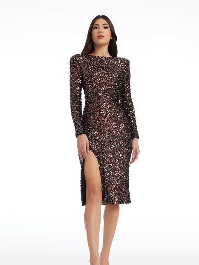 Dress The Population Natalie Scattered Sequin product
