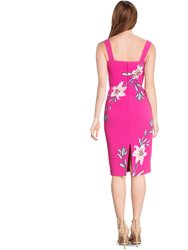 Nicole Dress - Bright Fuch M