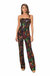 Preston Sequin Jumpsuit - Black Multi