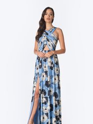 Rose Dress - Sky Multi