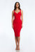 Sloane Dress - Rouge