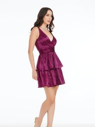 Tasha Dress - Fuchsia