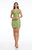 Tatum Sequin Dress - Lime Green M