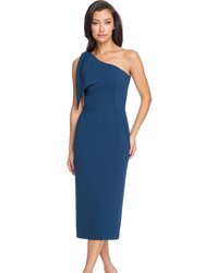 Tiffany Dress - Peacock Blue