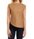 Gemma Top In Camel - Camel