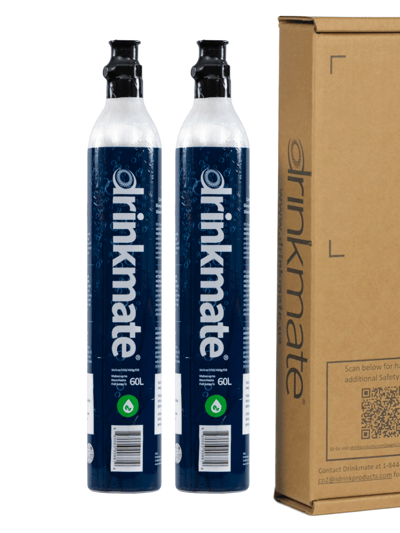 Drinkmate CO2 Refill Cylinders 60L (14.5 oz) - 2 Pack product