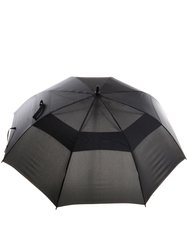 Drizzles Mens Auto Double Canopy Golf Umbrella (Black) (One Size)