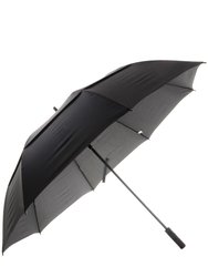 Drizzles Mens Auto Double Canopy Golf Umbrella (Black) (One Size) - Black