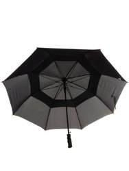 Drizzles Mens Auto Double Canopy Golf Umbrella (Black) (One Size)