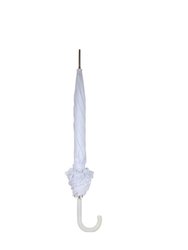 Frilled Bridal Stick Umbrella