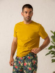 Certified Organic Cotton T-Shirt - Mustard