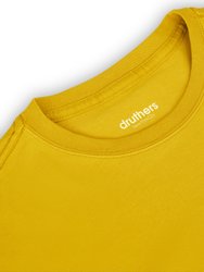 Certified Organic Cotton T-Shirt - Mustard