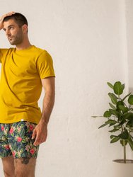 Certified Organic Cotton T-Shirt - Mustard