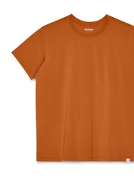 Certified Organic Cotton T-Shirt - Terra Cotta - Terra Cotta