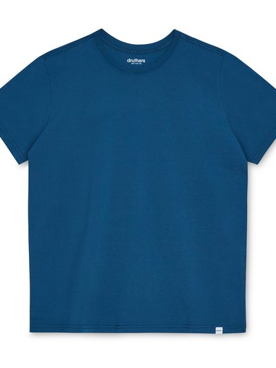 Druthers Gots® Certified Organic Cotton T-Shirt - Dusty Indigo product