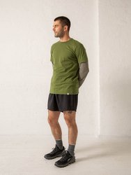 Gots Certified Organic Cotton T-Shirt - Dusty Olive