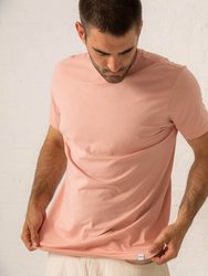 Gots Certified Organic Cotton T-Shirt - Dusty Pink