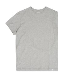 Gots Certified Organic Cotton T-Shirt - Grey Heather