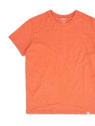 Gots® Certified Organic Cotton T-shirt - Burnt Sienna