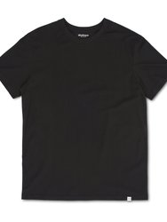 Gots® Certified Organic Cotton T-Shirt -  Black - Black