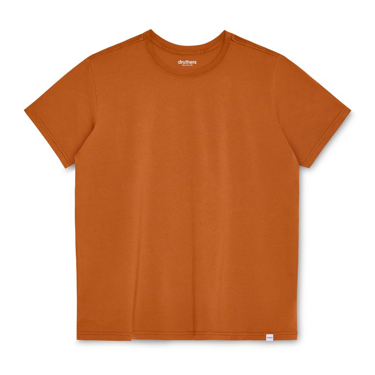 GOTS® Certified Organic Cotton T-Shirt - Terra Cotta - Terra Cotta