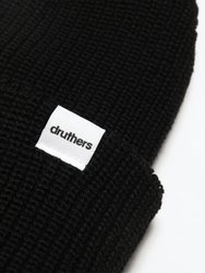 Merino Wool Balaclava Rib Knit Beanie