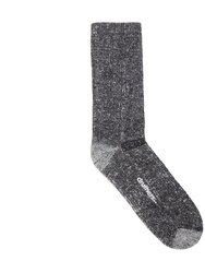 Merino Wool House Socks - Black