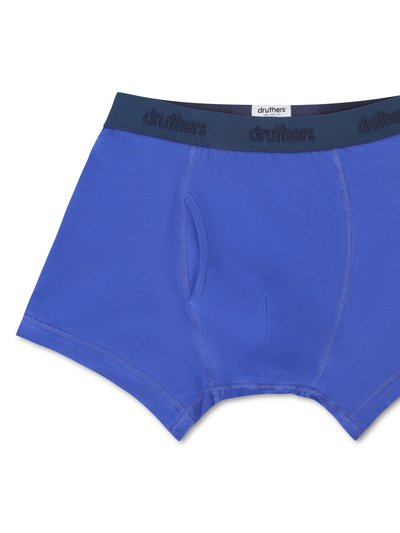 Druthers Organic Cotton Boxer Briefs - Royal Blue product