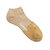 Organic Cotton Everyday Blocked Ankle Sock - Summer Straw