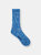 Organic Cotton Everyday Crew Sock - Blue Mélange - Blue Mélange