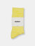 Organic Cotton Everyday Crew Sock - Yellow Mélange