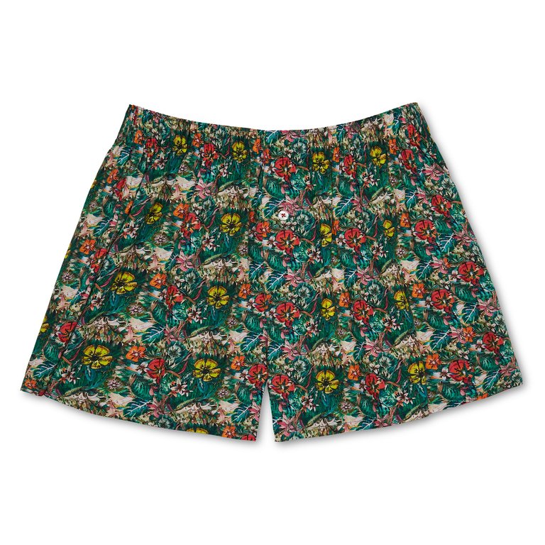 Organic Cotton Gorey Aloha Boxer Shorts