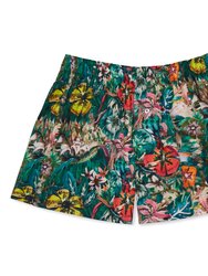 Organic Cotton Gorey Aloha Boxer Shorts - Jungle