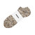 Recycled Cotton Mélange Ankle Sock - Cereal Mélange